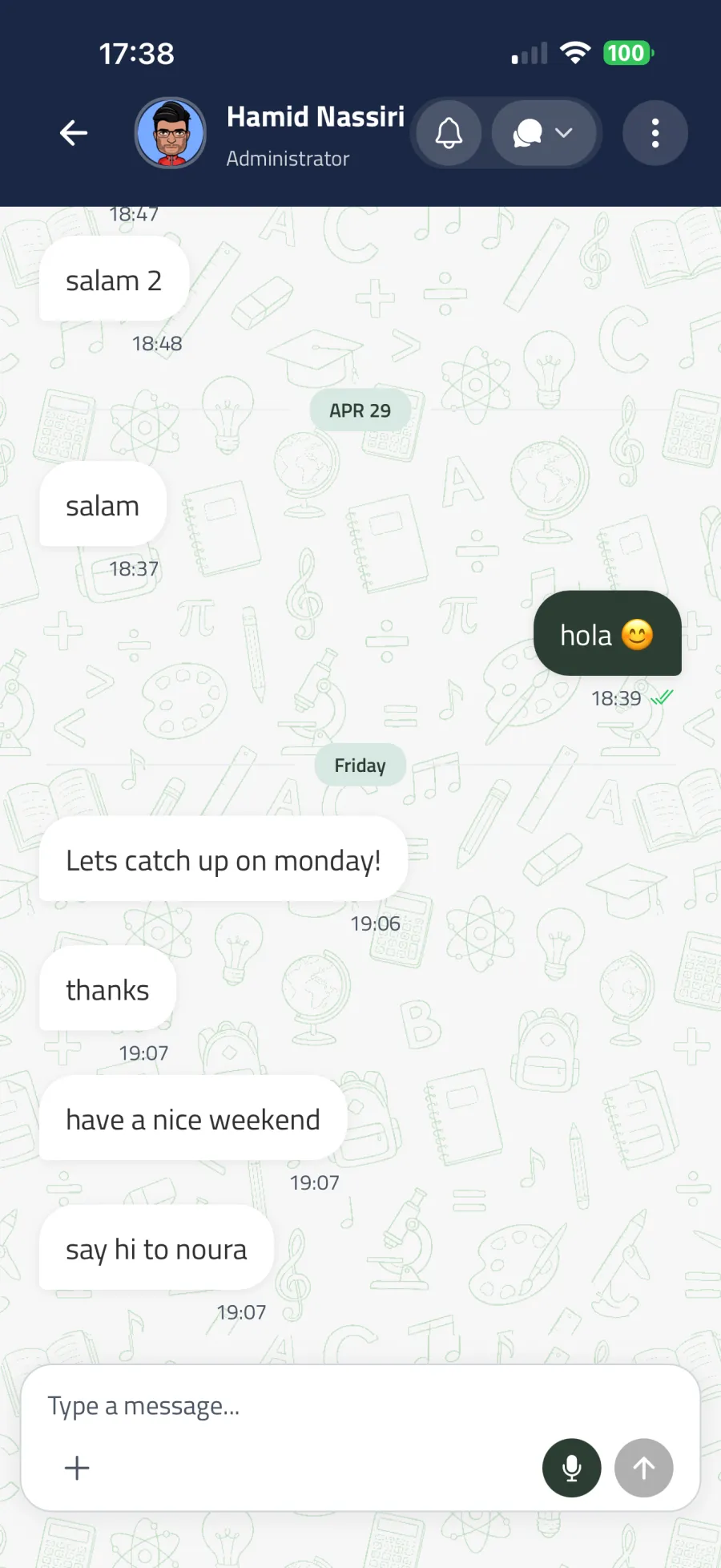 Messages