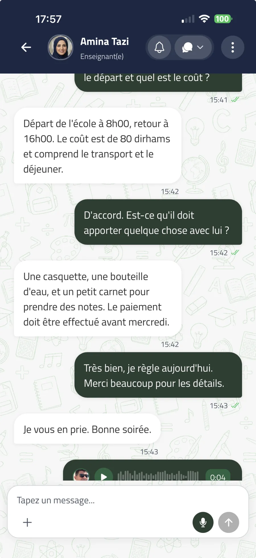 Messages